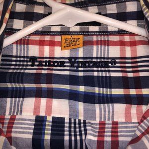 Men's Tailor Vintage brand long sleeve sport shirt